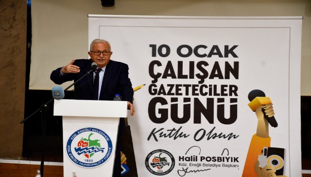 BAŞKAN POSBIYIK, BÖLGEDEKİ ÇALIŞAN GAZETECİLERLE BULUŞTU